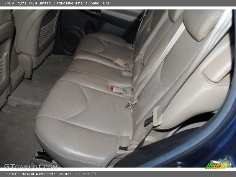 Pacific Blue Metallic / Sand Beige 2009 Toyota RAV4 Limited