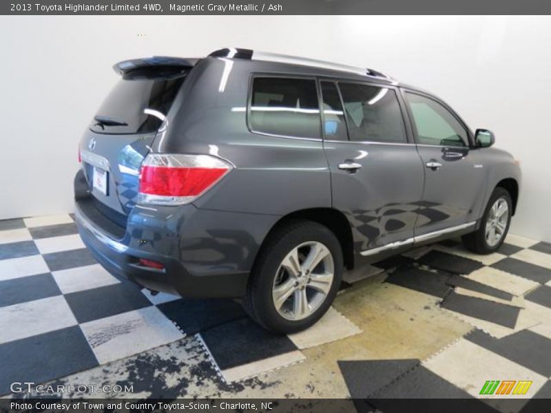 Magnetic Gray Metallic / Ash 2013 Toyota Highlander Limited 4WD