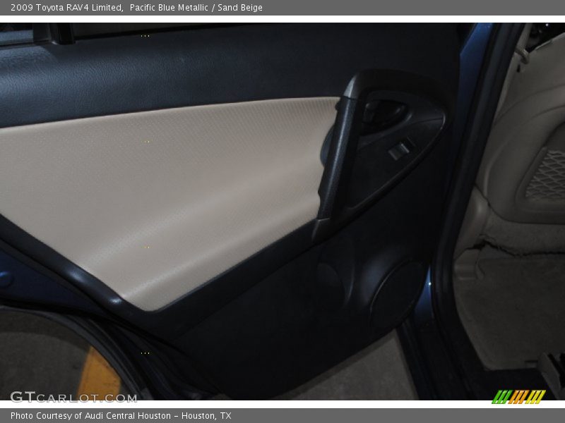 Pacific Blue Metallic / Sand Beige 2009 Toyota RAV4 Limited