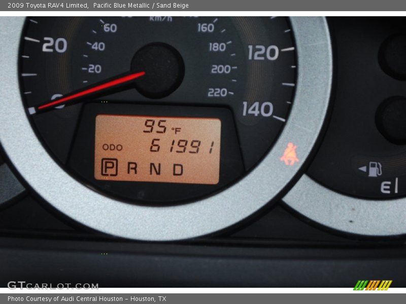 Pacific Blue Metallic / Sand Beige 2009 Toyota RAV4 Limited