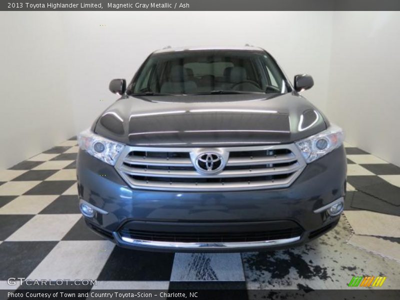 Magnetic Gray Metallic / Ash 2013 Toyota Highlander Limited