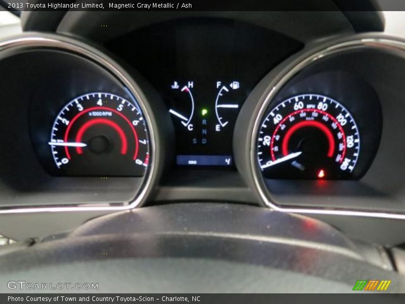 Magnetic Gray Metallic / Ash 2013 Toyota Highlander Limited