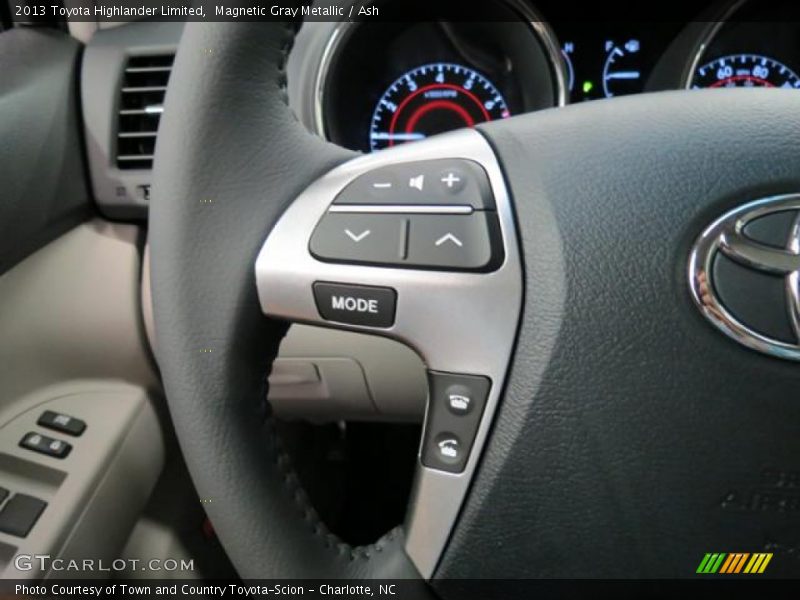 Controls of 2013 Highlander Limited