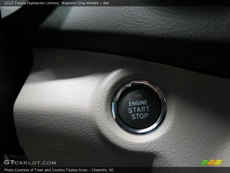 Magnetic Gray Metallic / Ash 2013 Toyota Highlander Limited