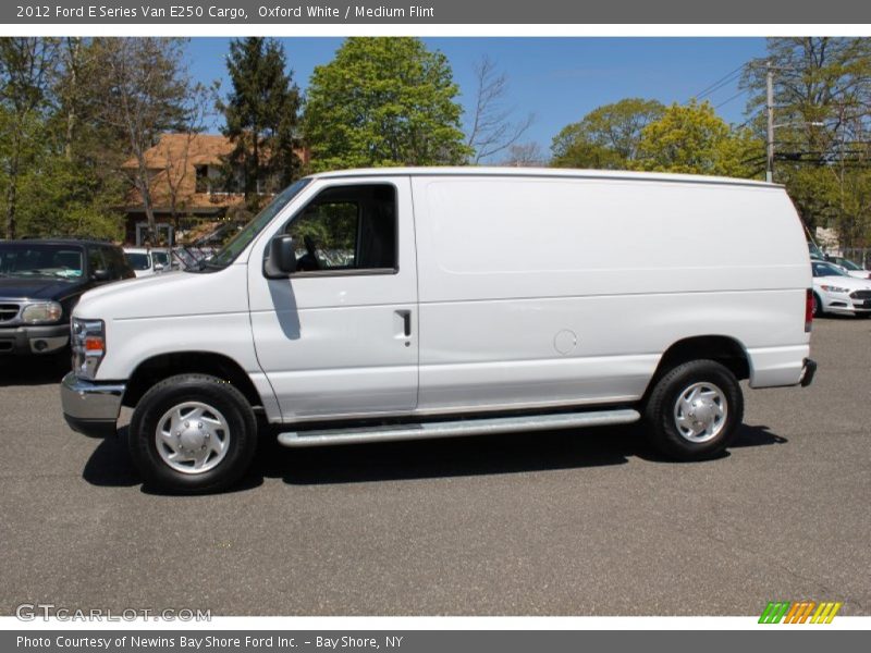 Oxford White / Medium Flint 2012 Ford E Series Van E250 Cargo