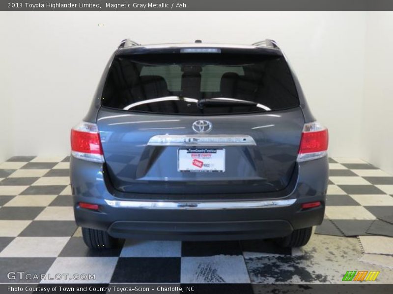 Magnetic Gray Metallic / Ash 2013 Toyota Highlander Limited