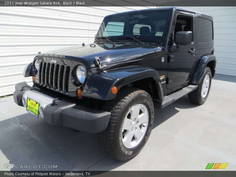 Black / Black 2011 Jeep Wrangler Sahara 4x4