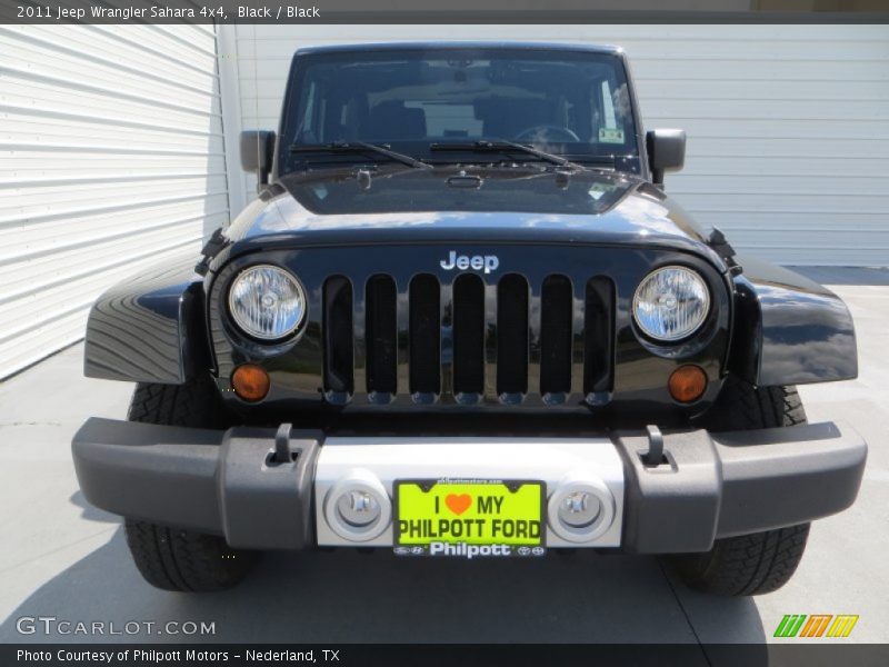 Black / Black 2011 Jeep Wrangler Sahara 4x4