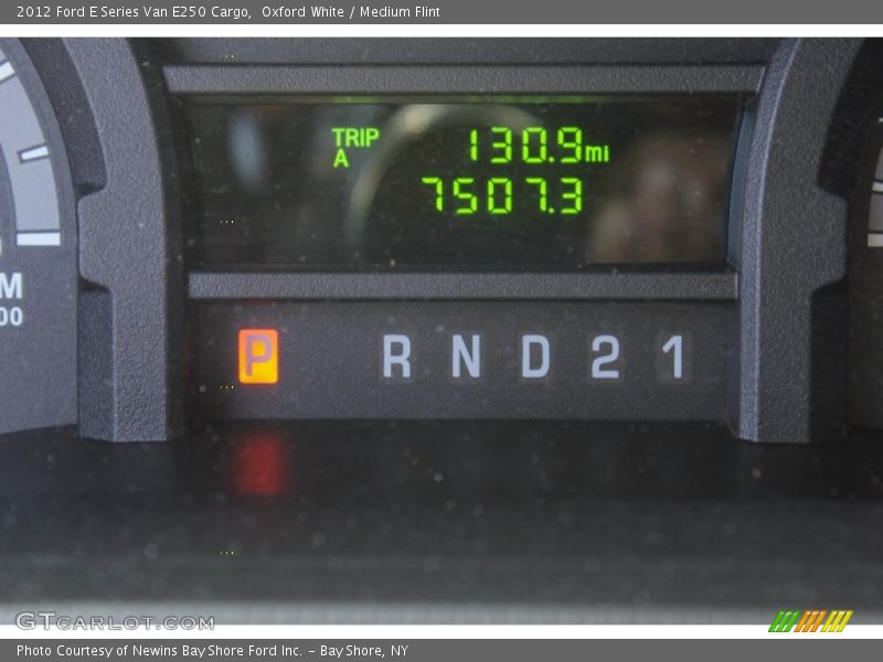 Oxford White / Medium Flint 2012 Ford E Series Van E250 Cargo
