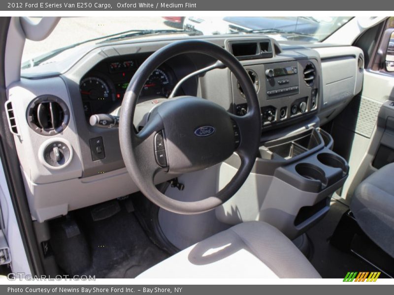 Oxford White / Medium Flint 2012 Ford E Series Van E250 Cargo