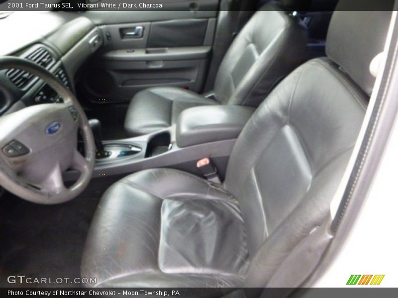 Vibrant White / Dark Charcoal 2001 Ford Taurus SEL