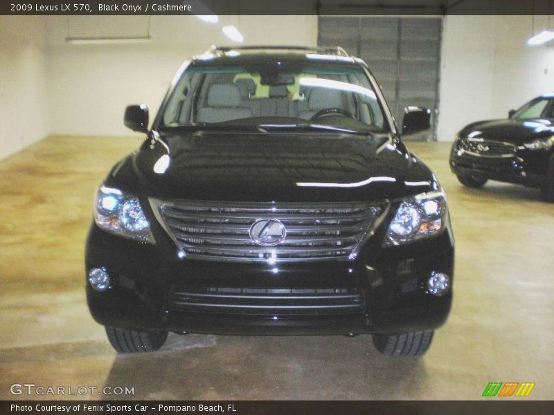 Black Onyx / Cashmere 2009 Lexus LX 570