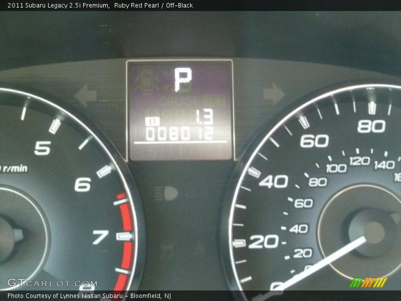 Ruby Red Pearl / Off-Black 2011 Subaru Legacy 2.5i Premium
