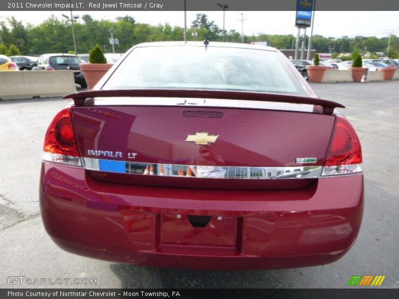 Red Jewel Tintcoat / Gray 2011 Chevrolet Impala LT