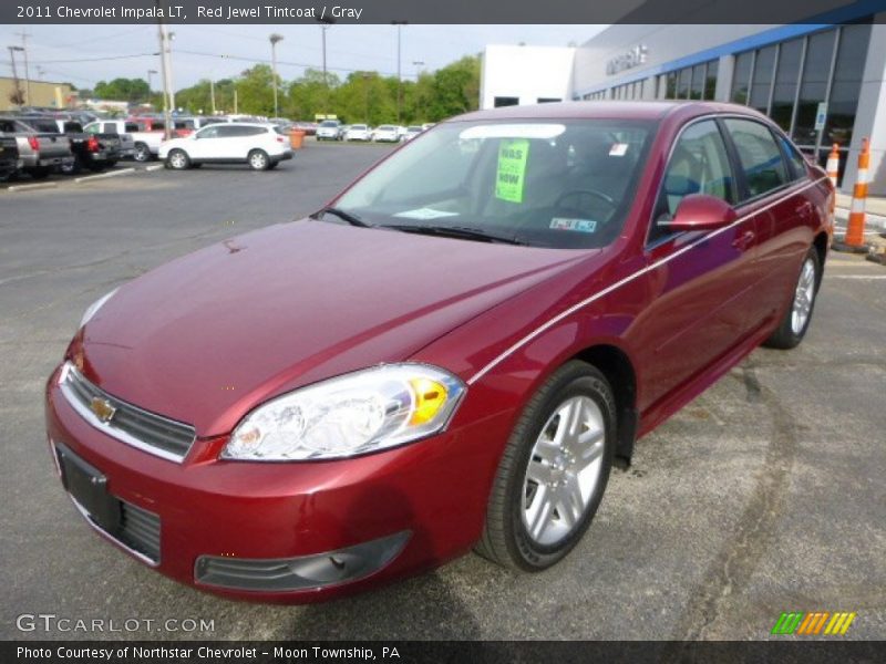 Front 3/4 View of 2011 Impala LT