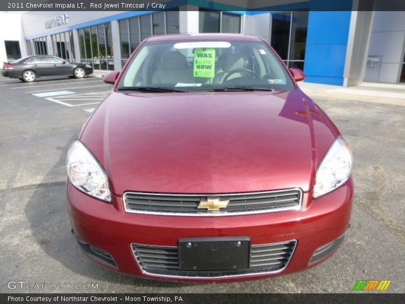 Red Jewel Tintcoat / Gray 2011 Chevrolet Impala LT