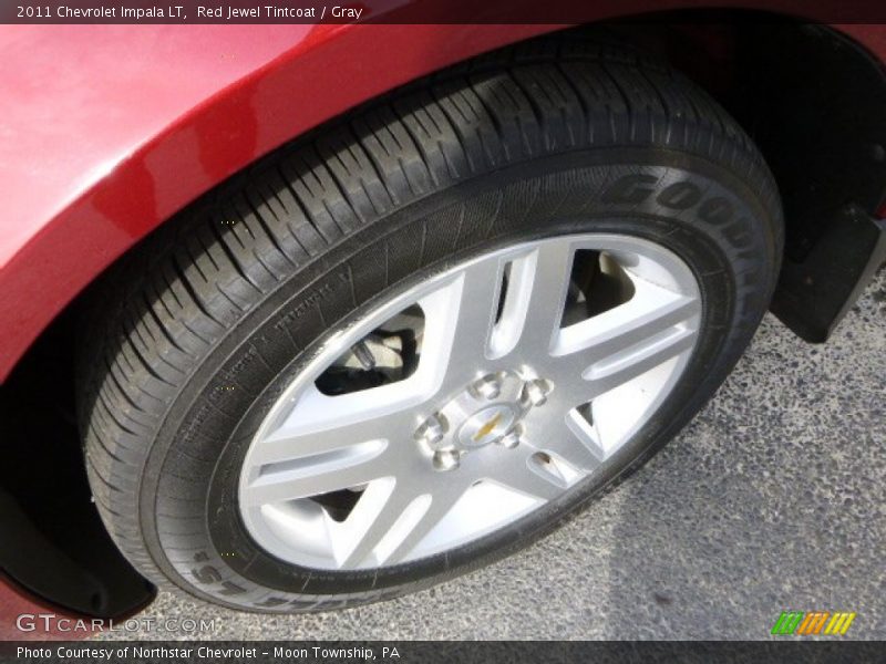 Red Jewel Tintcoat / Gray 2011 Chevrolet Impala LT