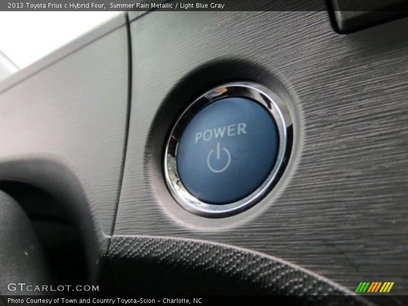 Controls of 2013 Prius c Hybrid Four