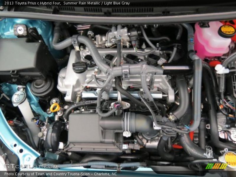  2013 Prius c Hybrid Four Engine - 1.5 Liter DOHC 16-Valve VVT-i 4 Cylinder Gasoline/Electric Hybrid