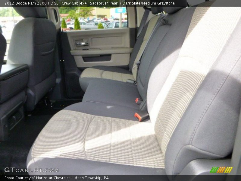 Sagebrush Pearl / Dark Slate/Medium Graystone 2012 Dodge Ram 2500 HD SLT Crew Cab 4x4