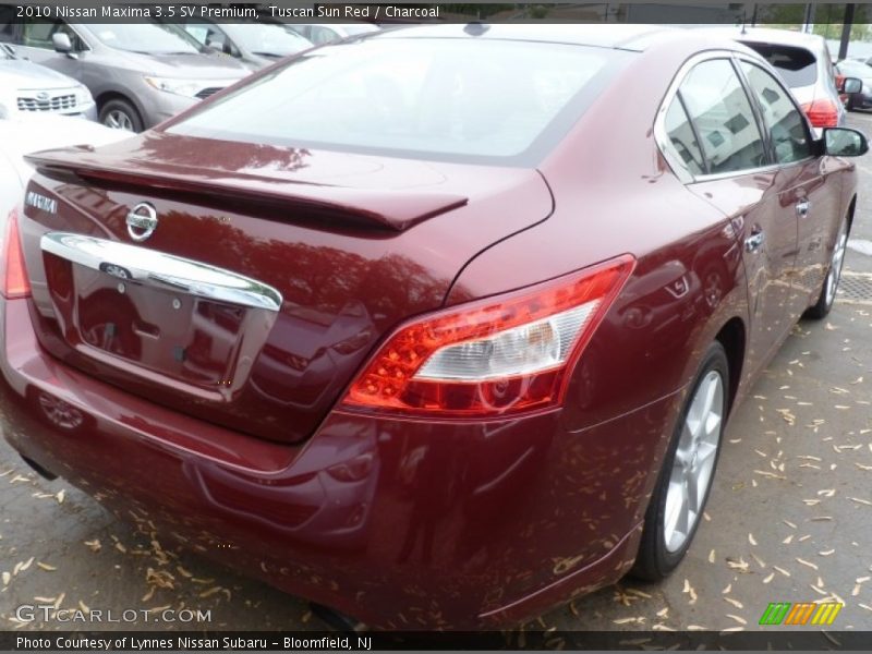 Tuscan Sun Red / Charcoal 2010 Nissan Maxima 3.5 SV Premium