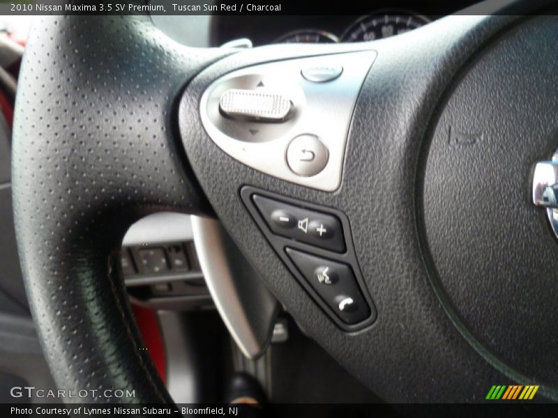 Controls of 2010 Maxima 3.5 SV Premium