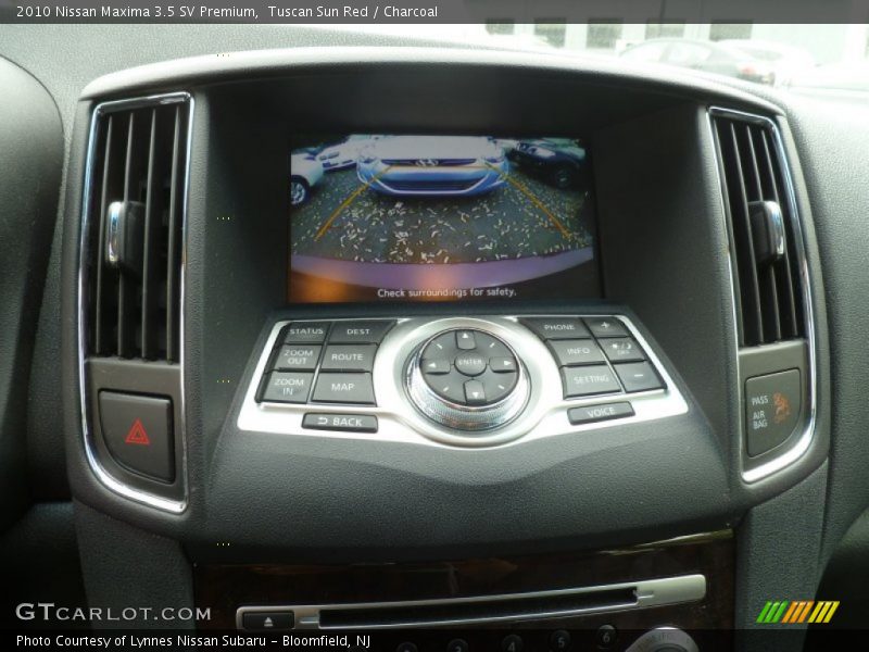 Controls of 2010 Maxima 3.5 SV Premium