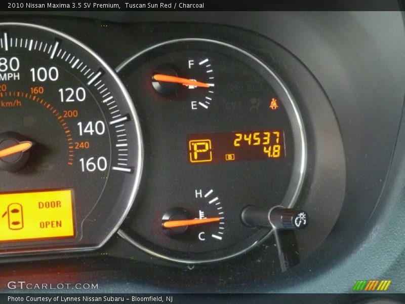  2010 Maxima 3.5 SV Premium 3.5 SV Premium Gauges