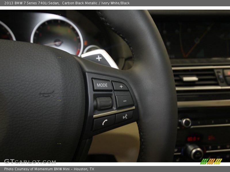 Controls of 2013 7 Series 740Li Sedan