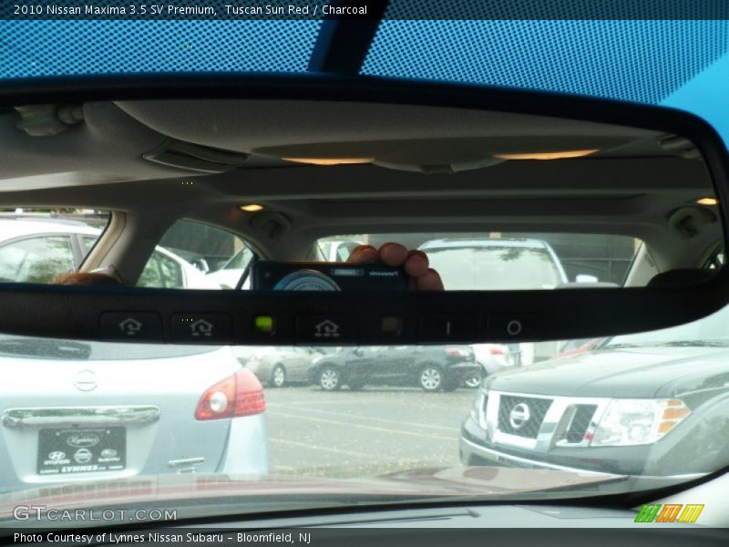 Tuscan Sun Red / Charcoal 2010 Nissan Maxima 3.5 SV Premium