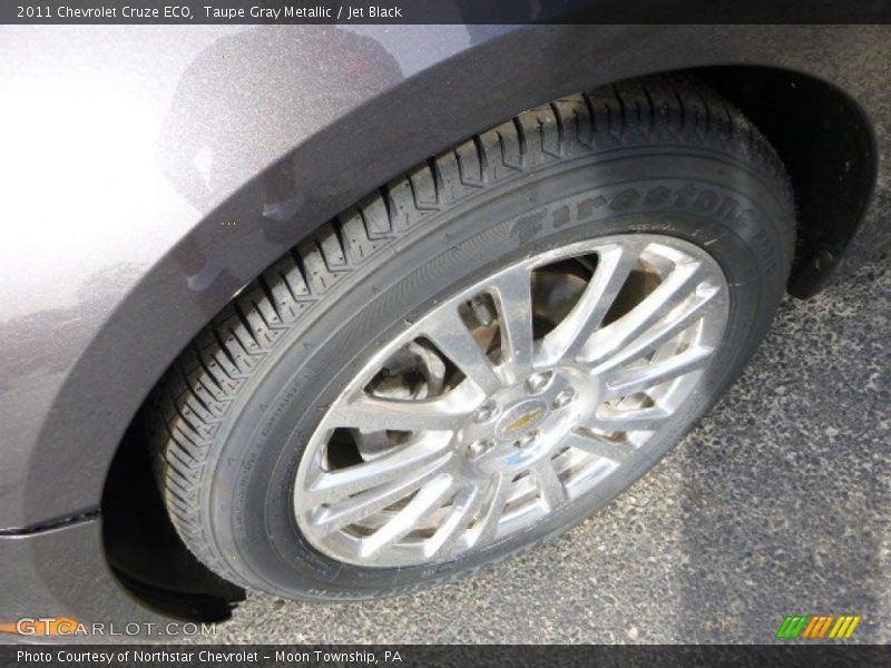 Taupe Gray Metallic / Jet Black 2011 Chevrolet Cruze ECO