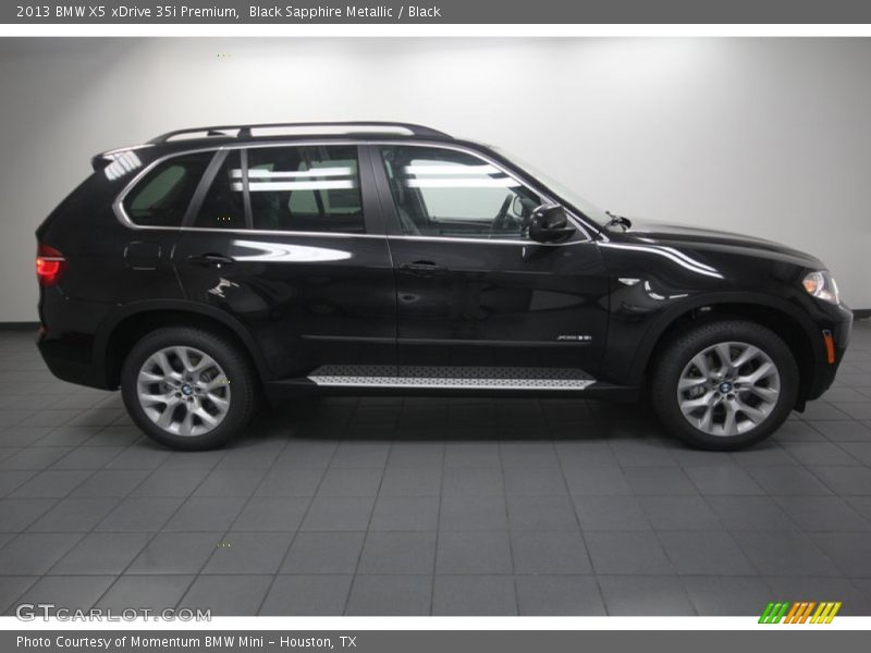 Black Sapphire Metallic / Black 2013 BMW X5 xDrive 35i Premium