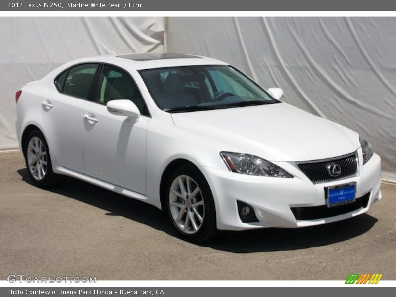 Starfire White Pearl / Ecru 2012 Lexus IS 250