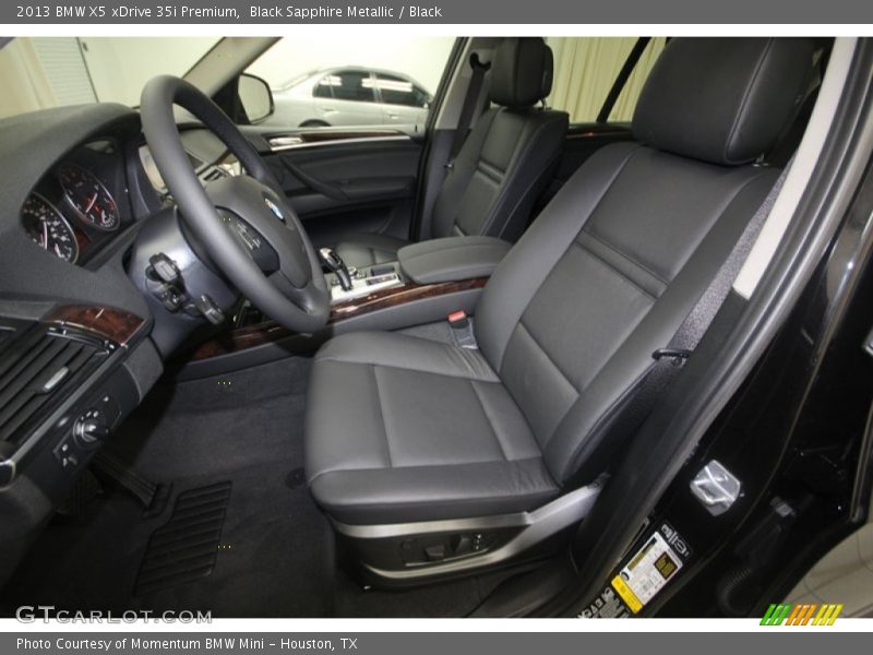 Black Sapphire Metallic / Black 2013 BMW X5 xDrive 35i Premium