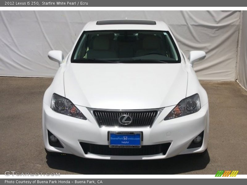 Starfire White Pearl / Ecru 2012 Lexus IS 250