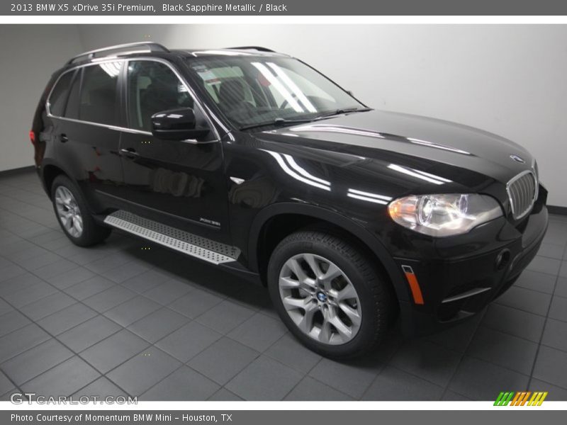 Black Sapphire Metallic / Black 2013 BMW X5 xDrive 35i Premium