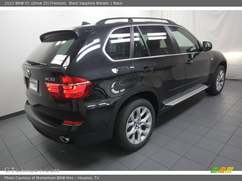 Black Sapphire Metallic / Black 2013 BMW X5 xDrive 35i Premium