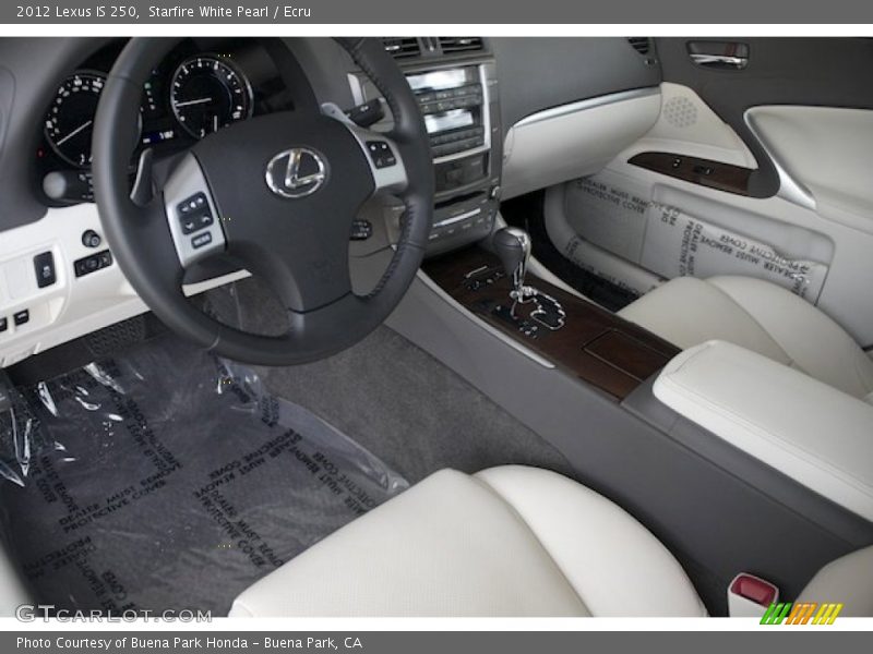 Starfire White Pearl / Ecru 2012 Lexus IS 250