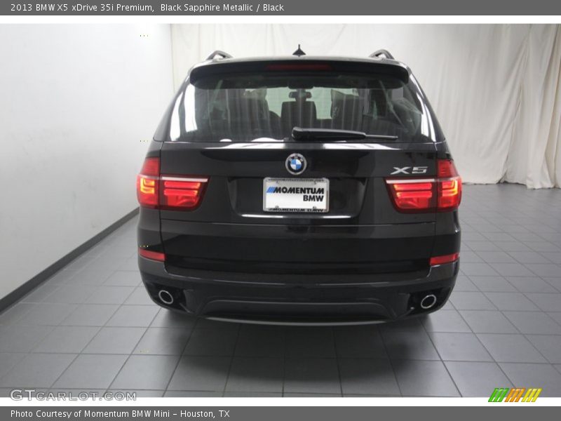 Black Sapphire Metallic / Black 2013 BMW X5 xDrive 35i Premium