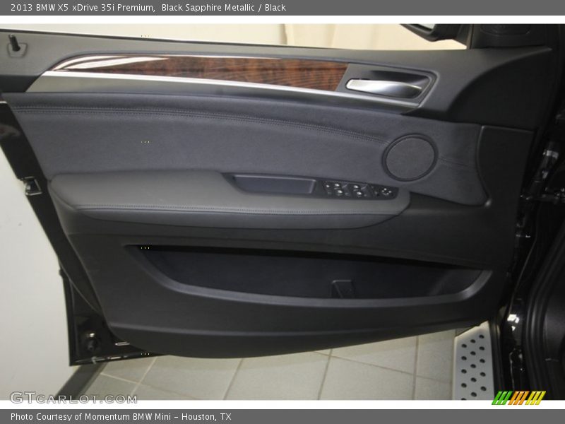 Black Sapphire Metallic / Black 2013 BMW X5 xDrive 35i Premium