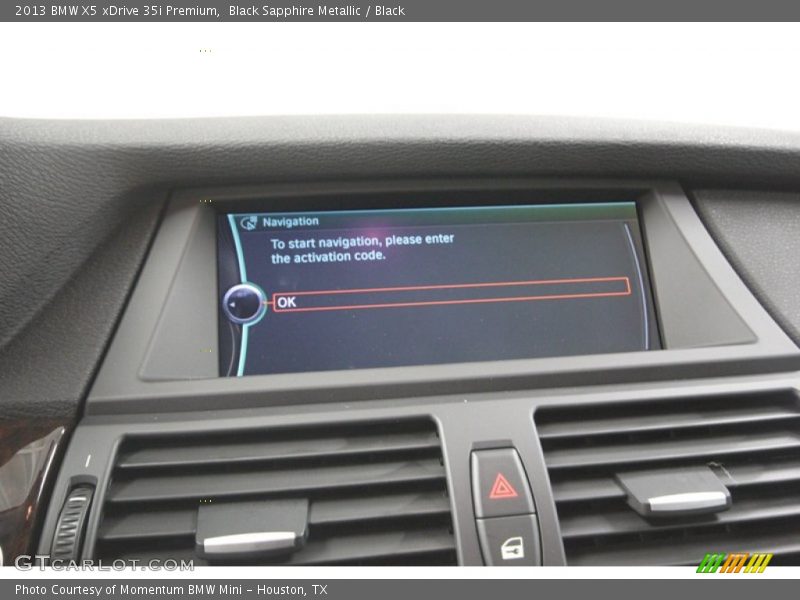 Black Sapphire Metallic / Black 2013 BMW X5 xDrive 35i Premium