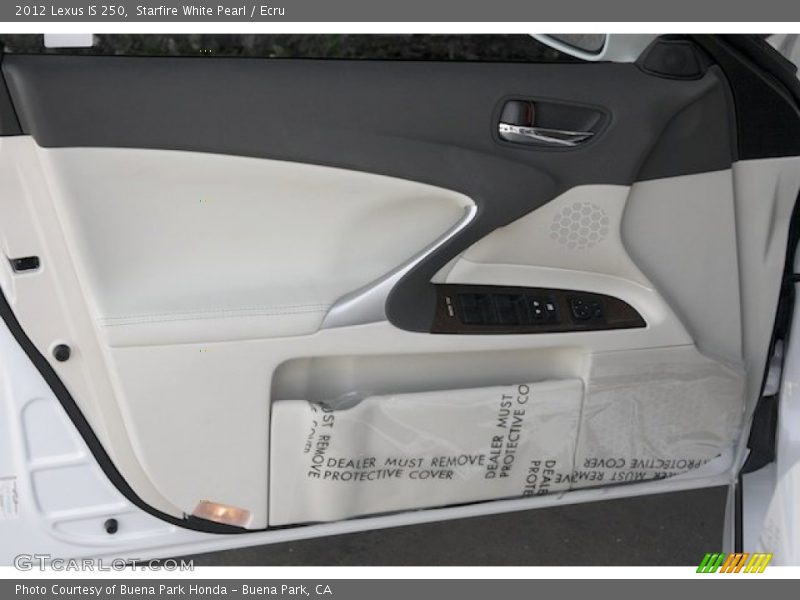 Starfire White Pearl / Ecru 2012 Lexus IS 250