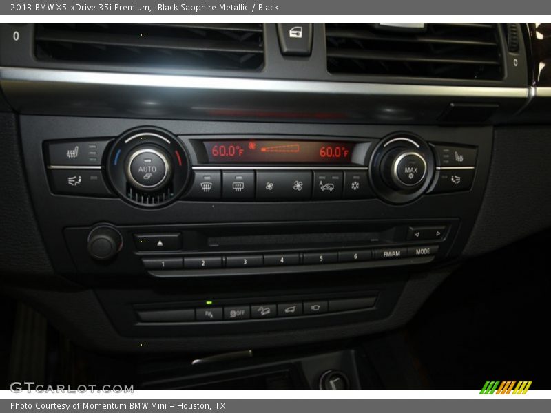 Black Sapphire Metallic / Black 2013 BMW X5 xDrive 35i Premium
