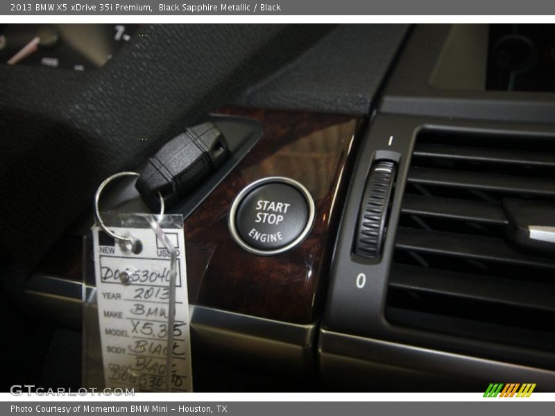 Black Sapphire Metallic / Black 2013 BMW X5 xDrive 35i Premium