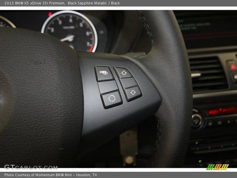 Black Sapphire Metallic / Black 2013 BMW X5 xDrive 35i Premium