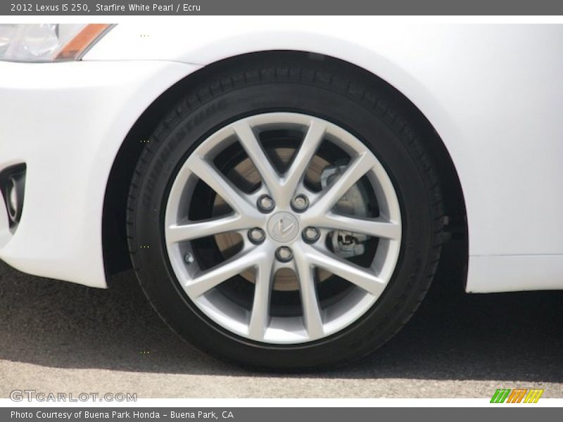 Starfire White Pearl / Ecru 2012 Lexus IS 250