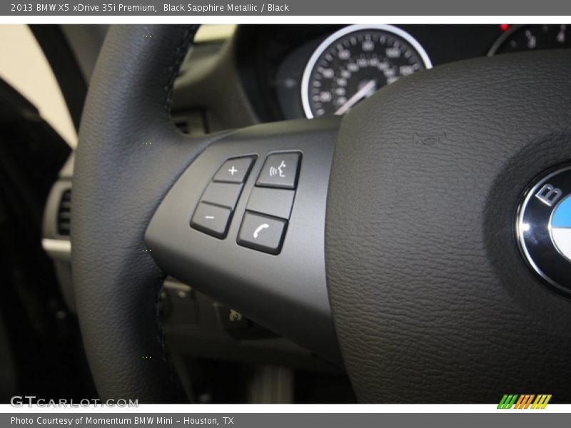 Black Sapphire Metallic / Black 2013 BMW X5 xDrive 35i Premium