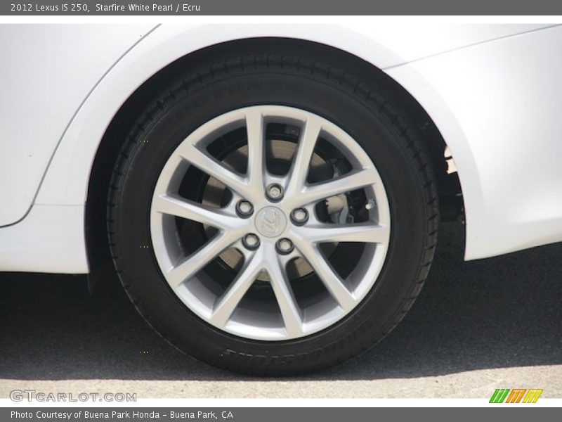Starfire White Pearl / Ecru 2012 Lexus IS 250