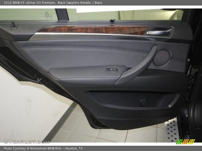 Black Sapphire Metallic / Black 2013 BMW X5 xDrive 35i Premium