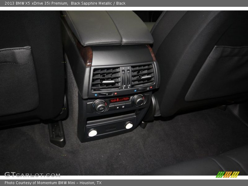 Black Sapphire Metallic / Black 2013 BMW X5 xDrive 35i Premium